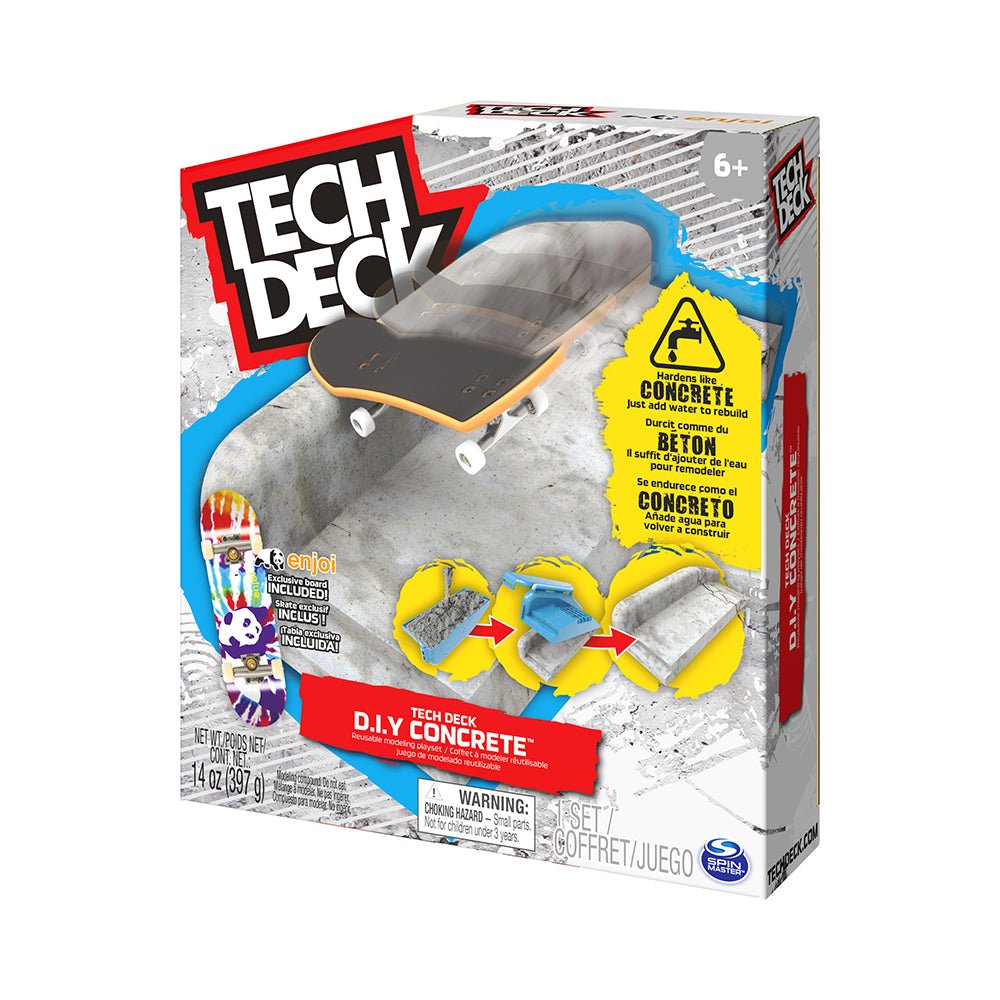 Tech Deck Kinetic Concrete Vehicle Figure Playset - Mastermind Toys___226509