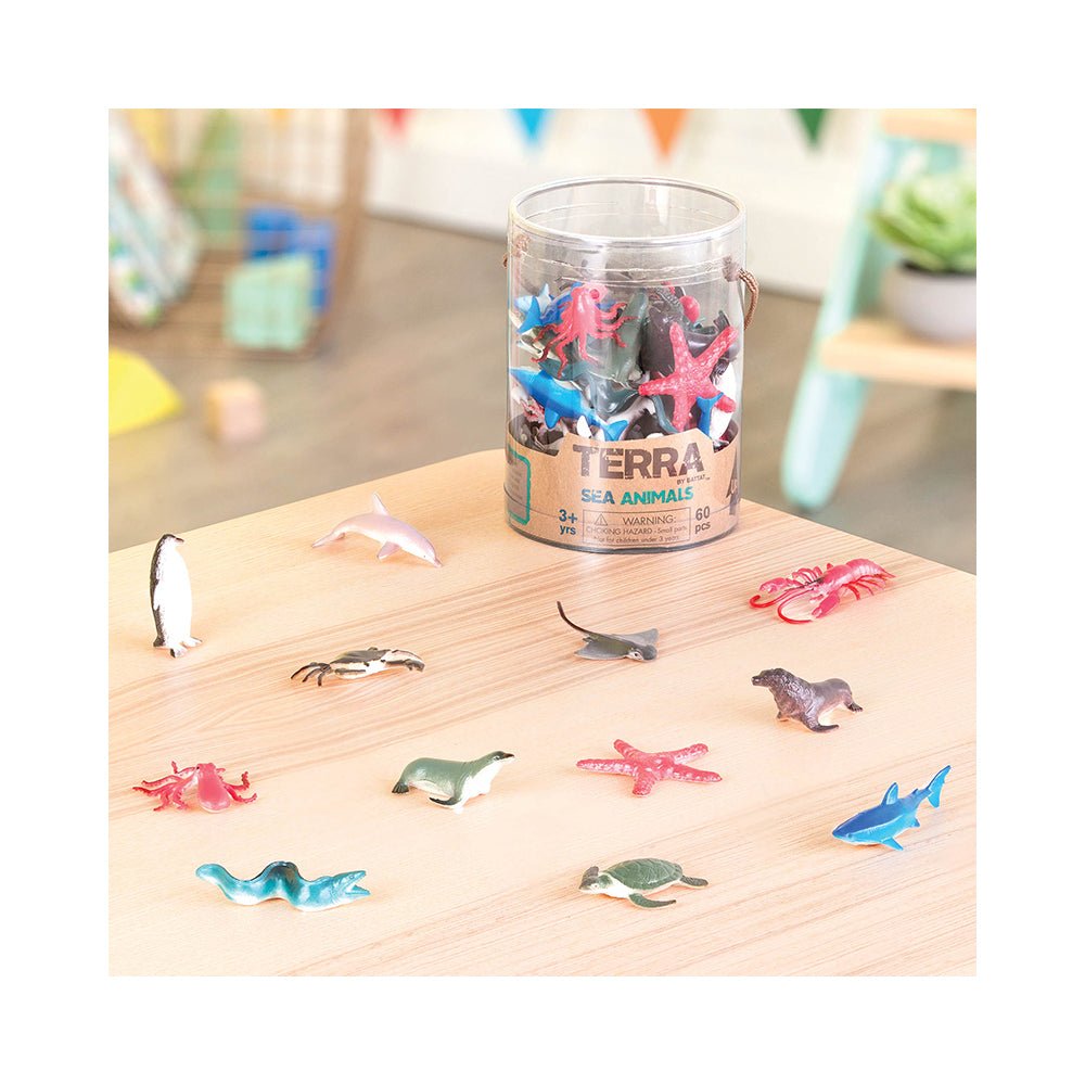 Terra Sea Animals in a Tube - Mastermind Toys___226560