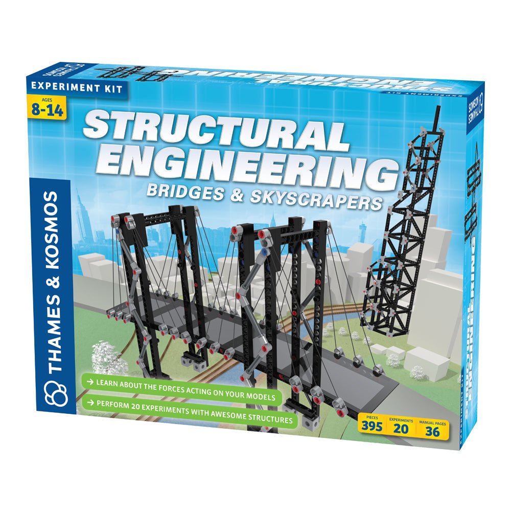 Thames & Kosmos Structural Engineering Bridges & Skyscrapers - Mastermind Toys___205755