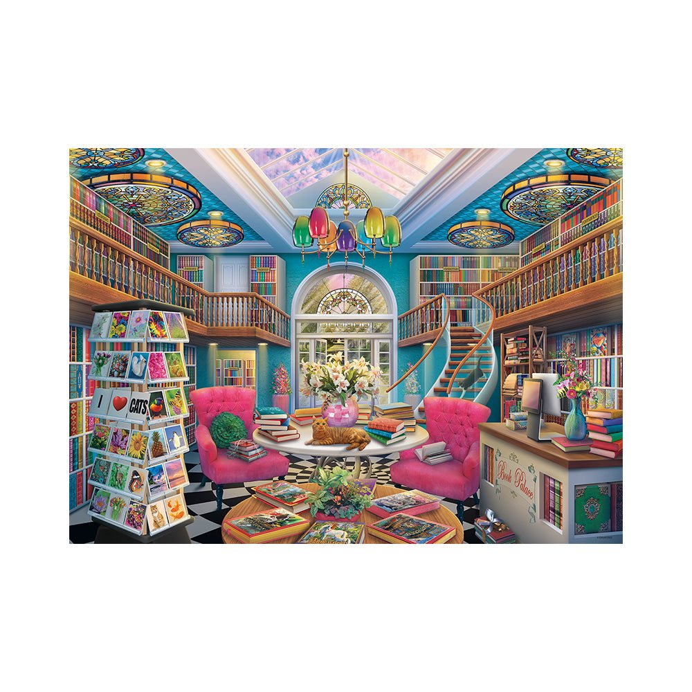 The Book Palace 1000pc Puzzle - Mastermind Toys___226992