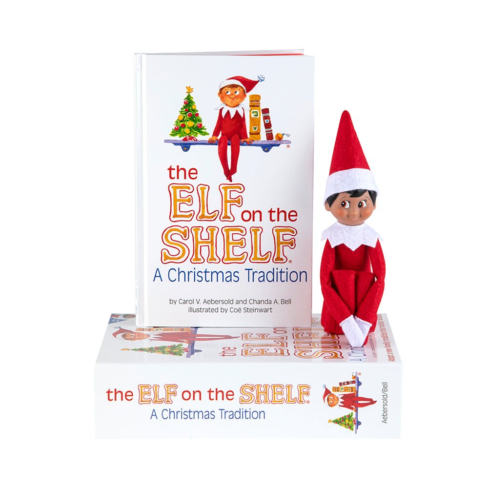 The Elf On The Shelf A Christmas Tradition Book and Doll - Deep Tone Boy - Mastermind Toys___222117