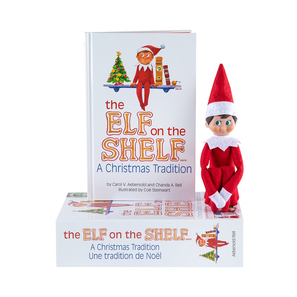 The Elf On The Shelf A Christmas Tradition Book and Doll - Light Tone Boy - Mastermind Toys___101464