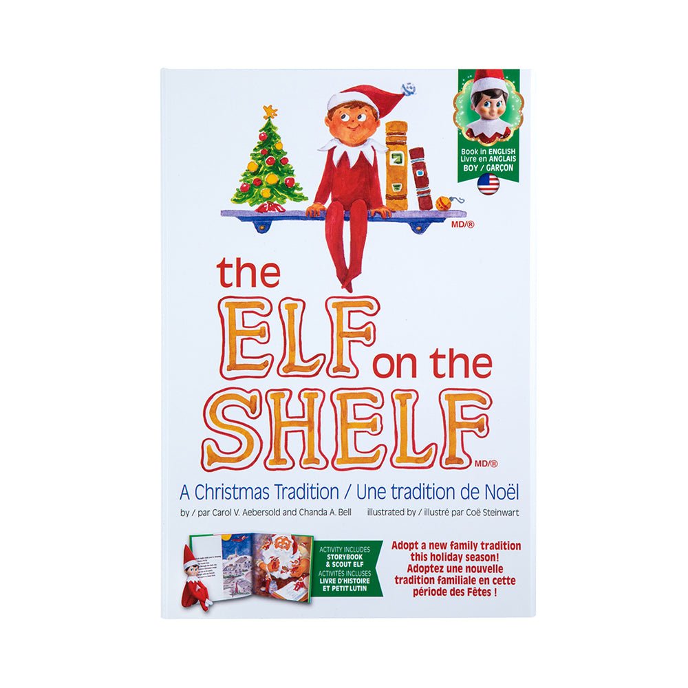 The Elf On The Shelf A Christmas Tradition Book and Doll - Light Tone Boy - Mastermind Toys___101464