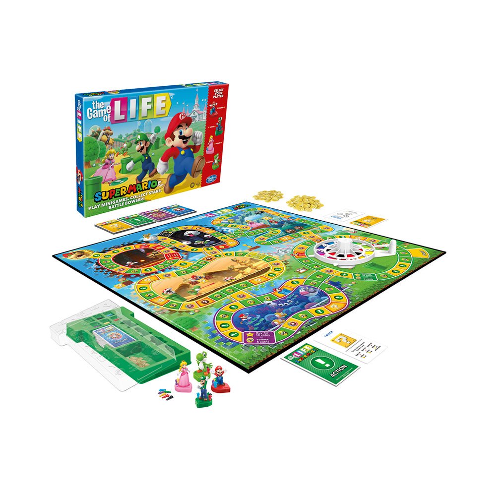 The Game Of Life Super Mario Edition Game - Mastermind Toys___221954