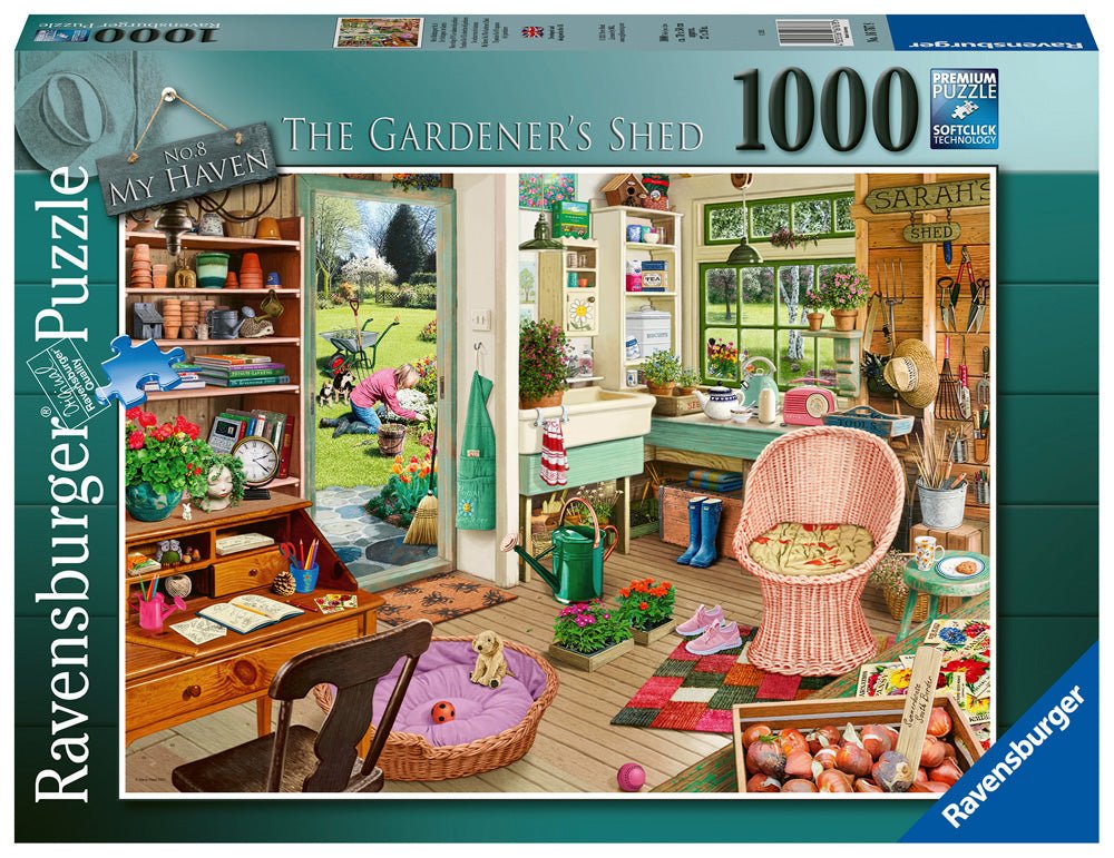 The Garden Shed 1000 Pc Puzzle - Mastermind Toys___237032