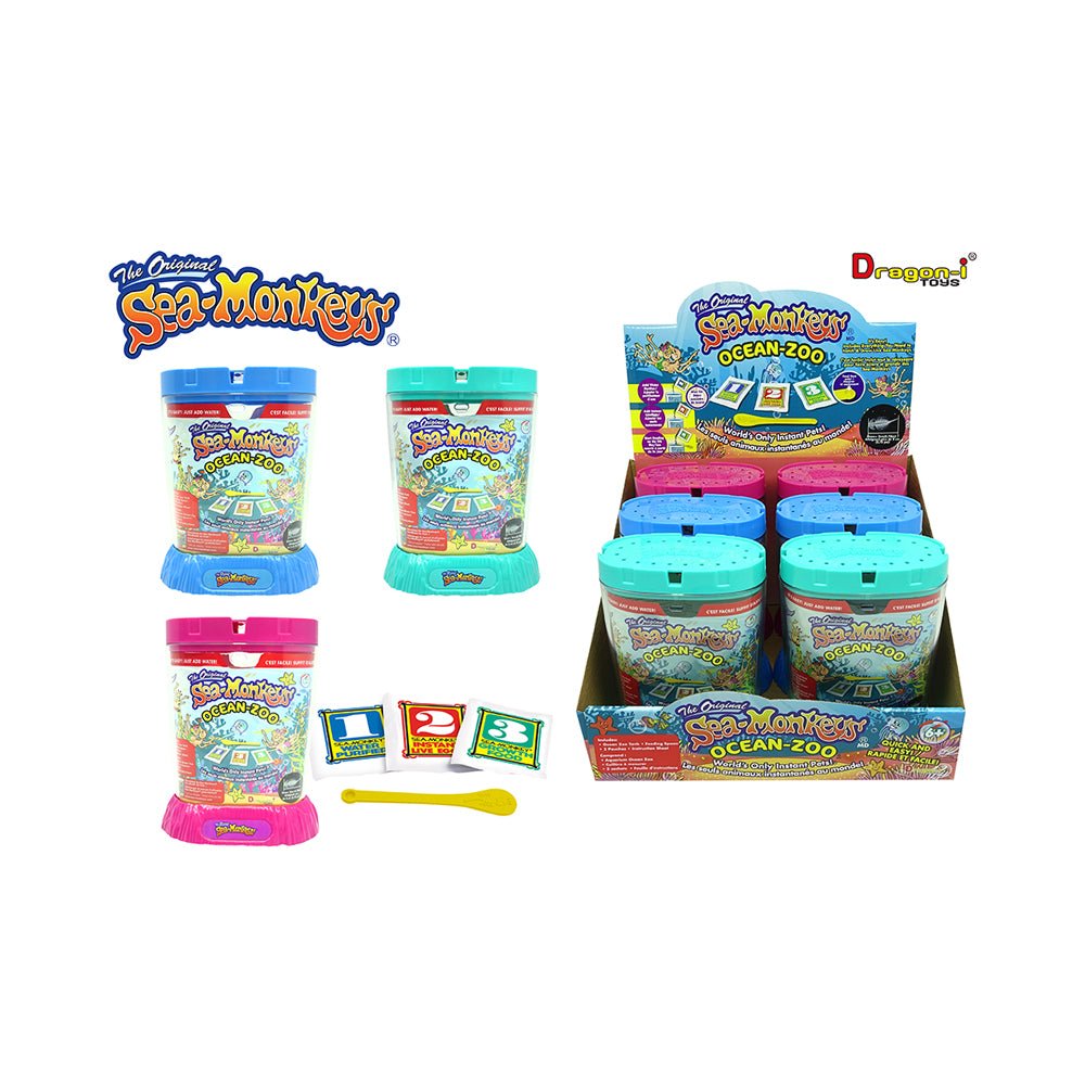 The Original Sea - Monkeys Ocean - Zoo Instant Life Pet Assorted - Mastermind Toys___225569