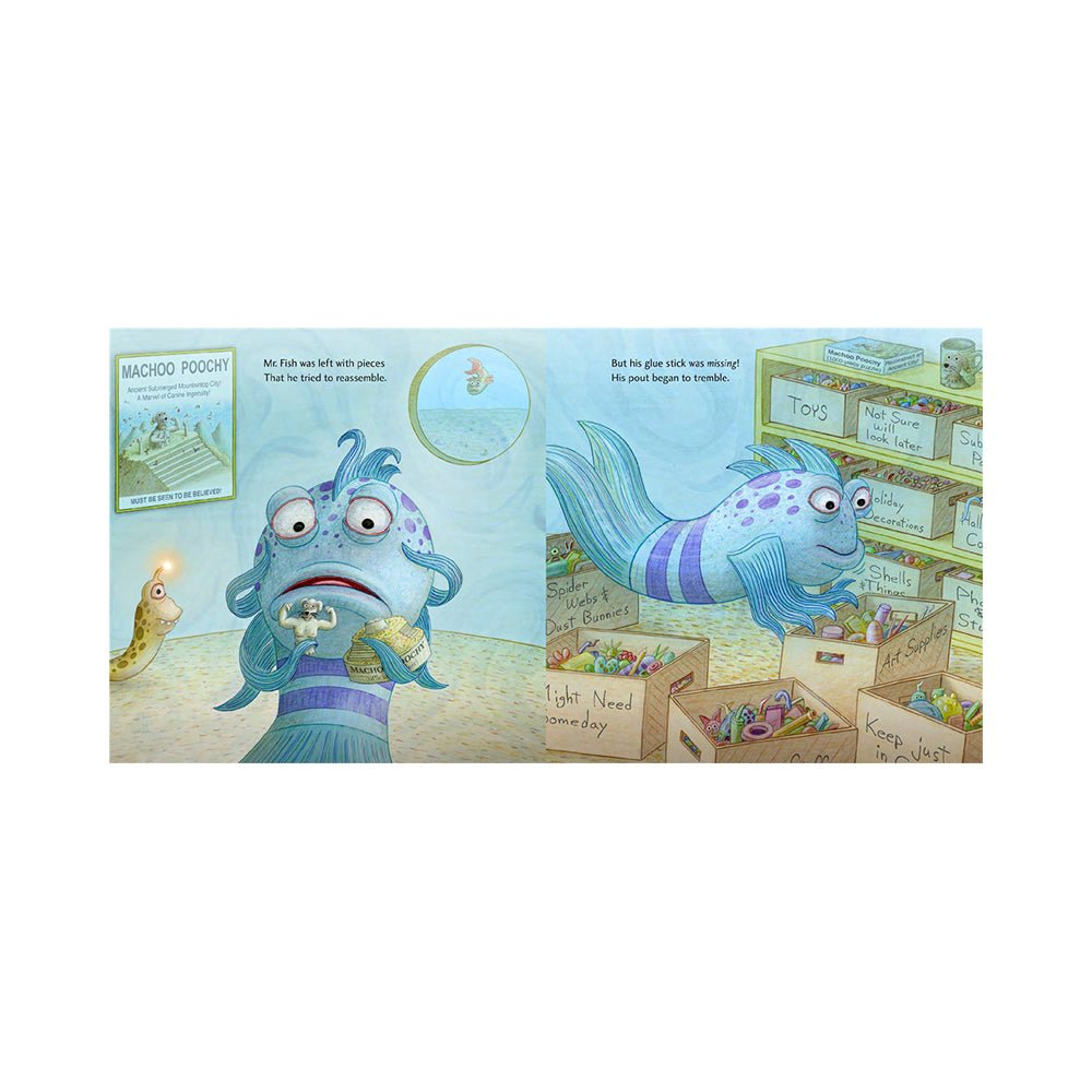 The Pout - Pout Fish and the Mad, Mad Day Book - Mastermind Toys___230160