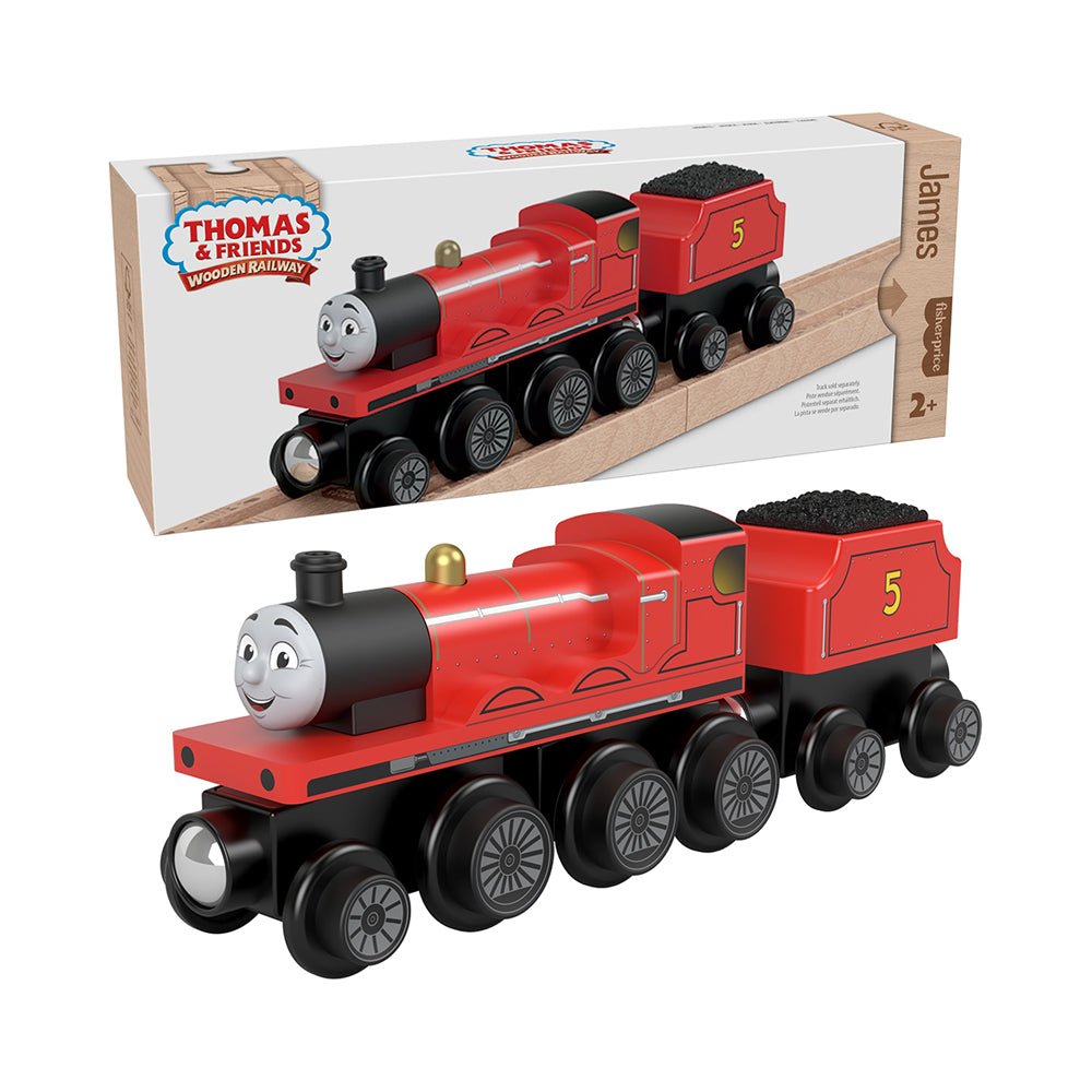 Thomas & Friends Wooden Railway James - Mastermind Toys___225073