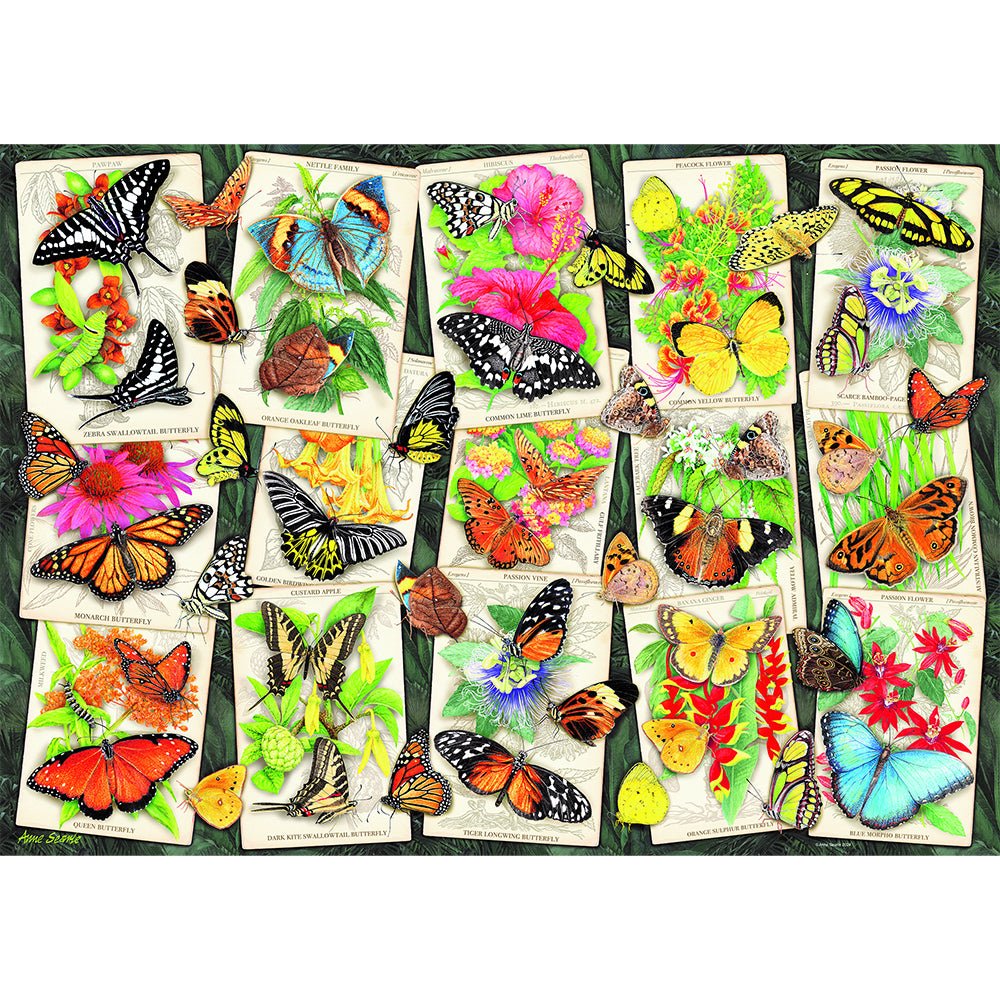 Tropical Butterflies 1000 Pc Puzzle - Mastermind Toys___244640