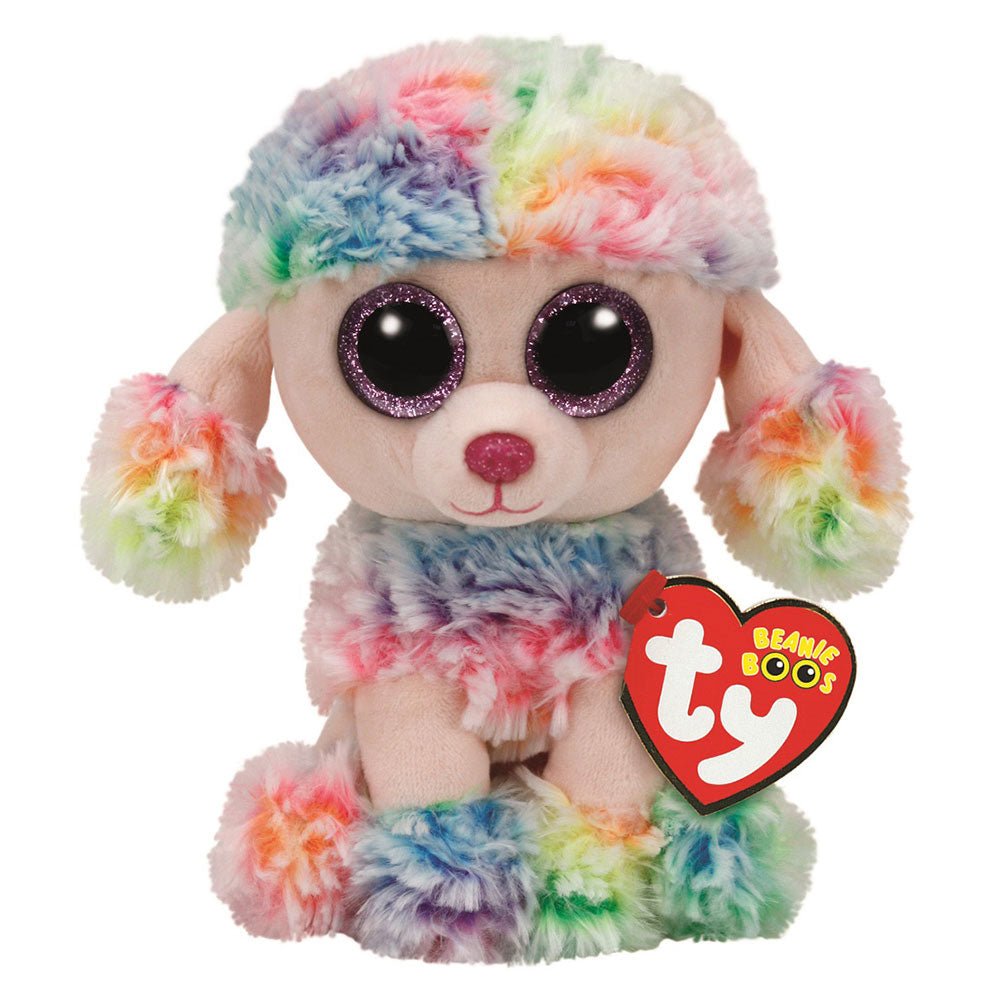 Ty Beanie Boos Rainbow the Poodle Plush - Mastermind Toys___203253