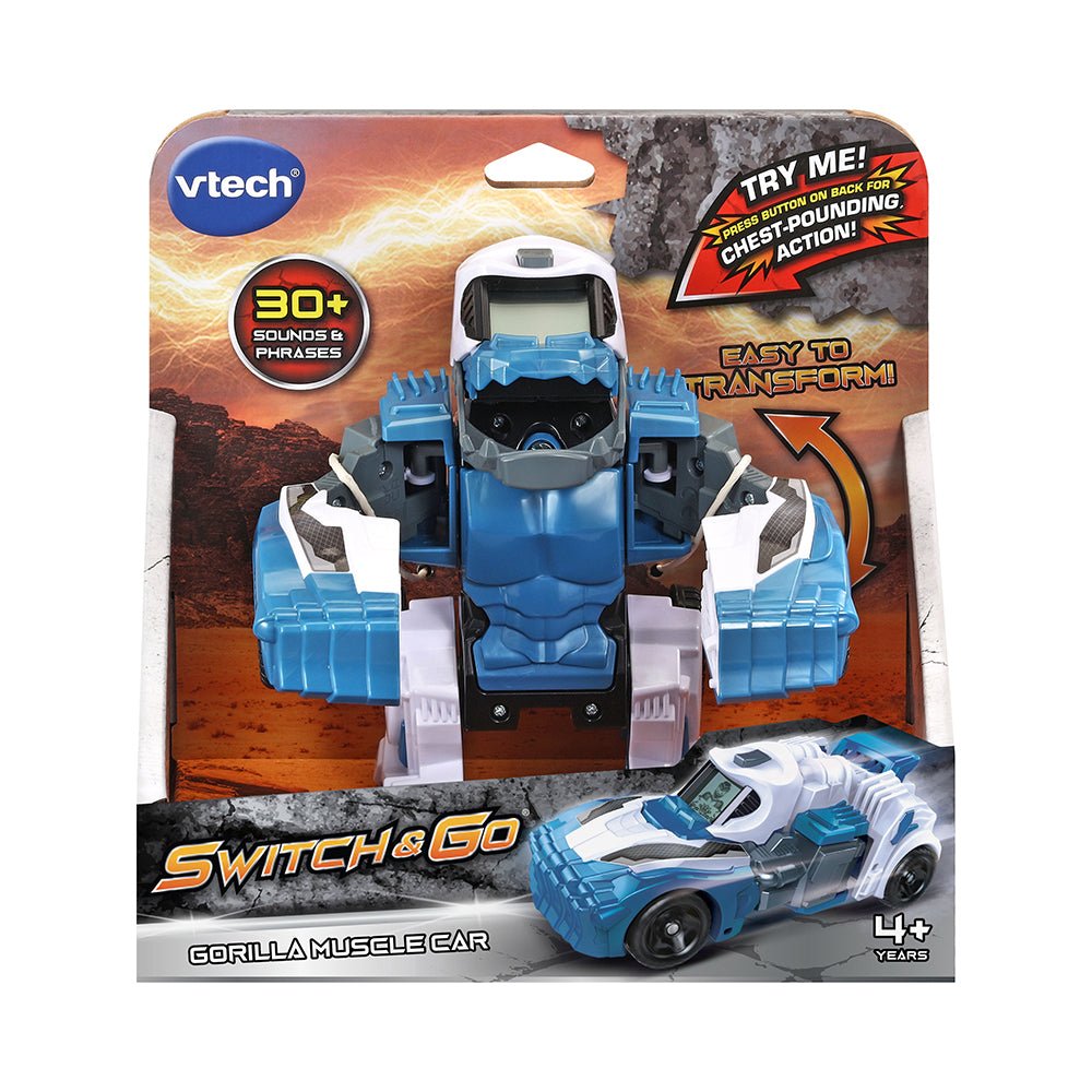 VTech Switch & Go Gorilla Muscle Car - Mastermind Toys___225968