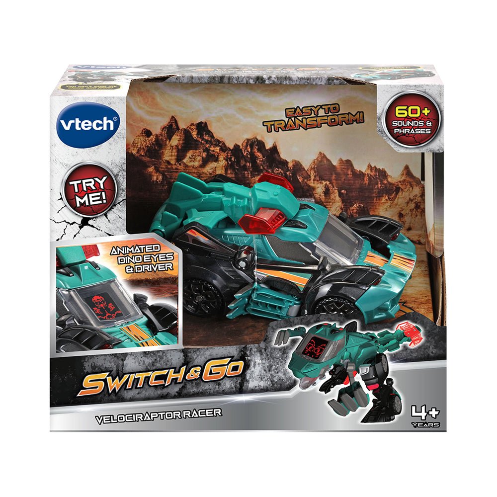 VTech Switch & Go Velociraptor Racer - Mastermind Toys___217993