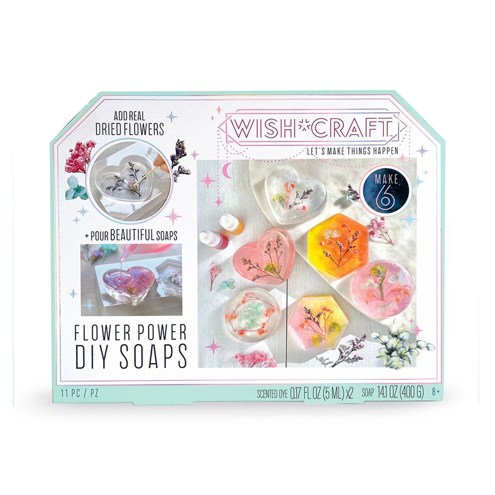 Wish*Craft Flower Power Soaps - Mastermind Toys___226742