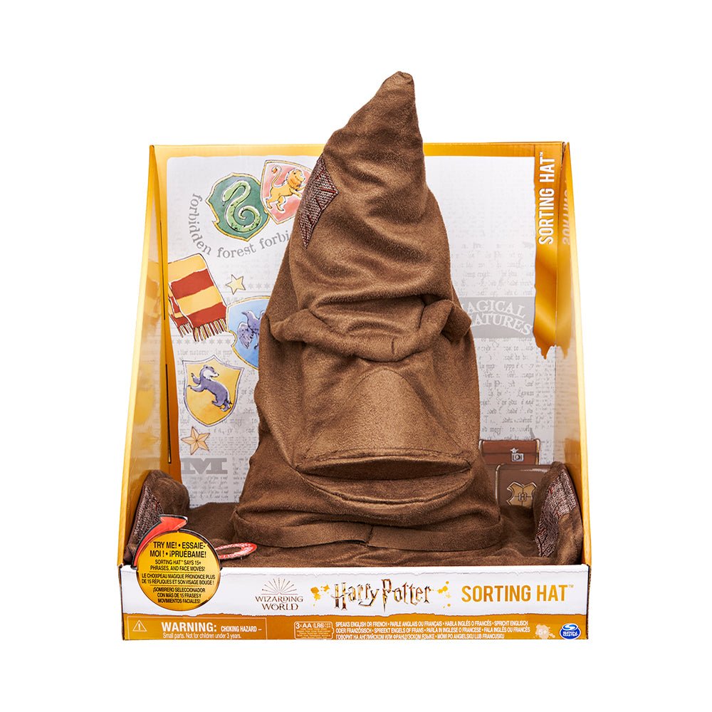 Wizarding World Harry Potter Sorting Hat Interactive Toy - Mastermind Toys___220696