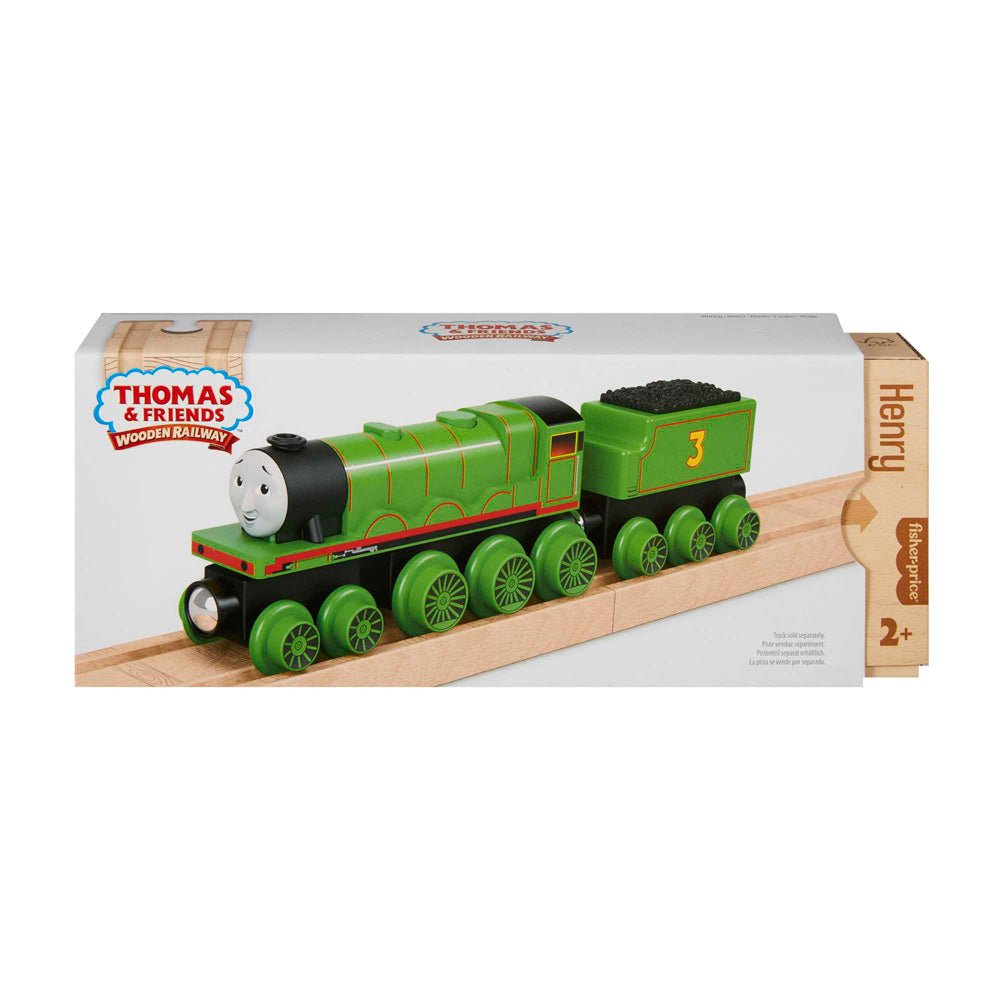 Wood Henry Engine & Car (Large) - Mastermind Toys___237306