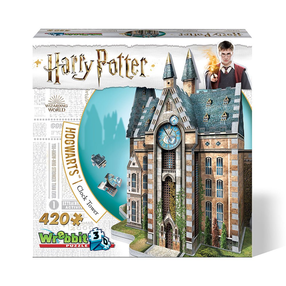 Wrebbit Harry Potter Hogwarts Clock Tower 3D Puzzle - Mastermind Toys___221616