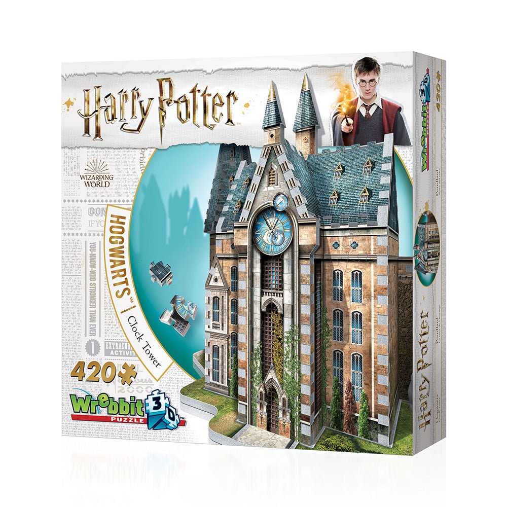 Wrebbit Harry Potter Hogwarts Clock Tower 3D Puzzle - Mastermind Toys___221616