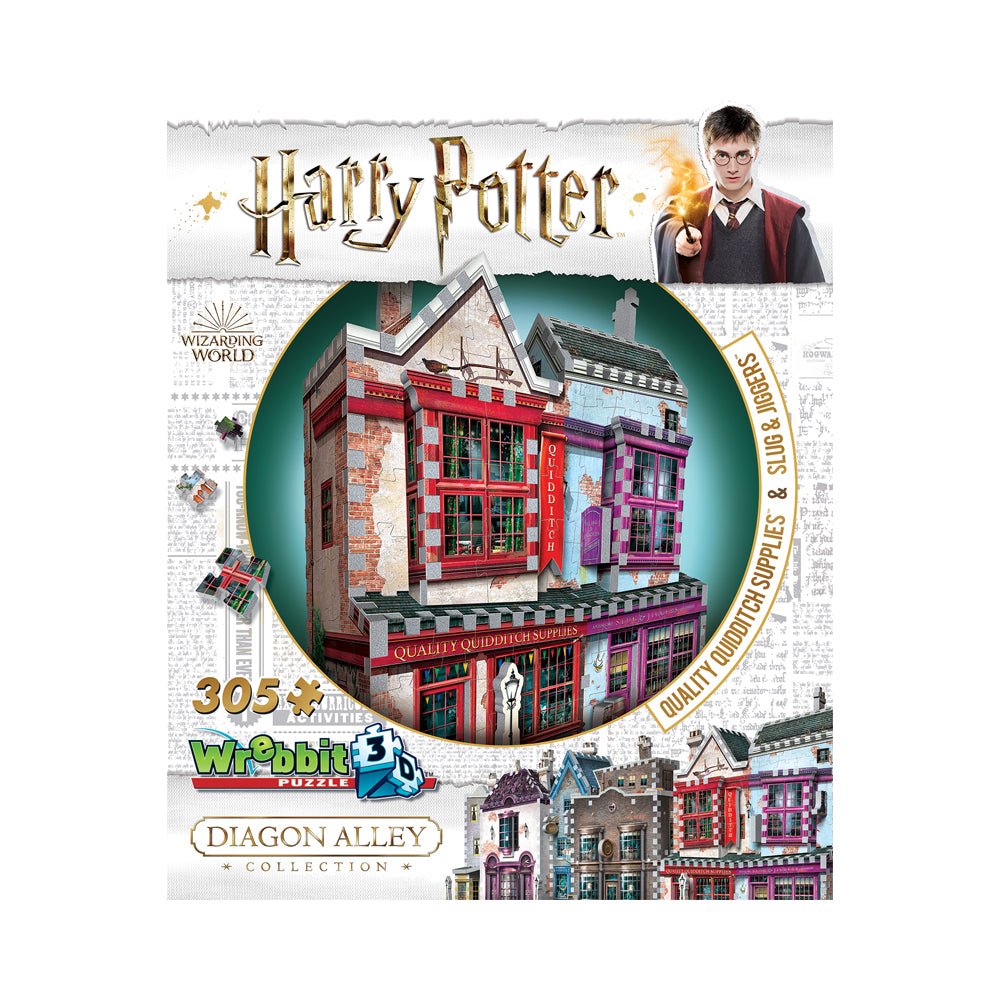 Wrebbit Harry Potter™ Quality Quidditch Supplies & Slug & Jiggers 3D Puzzle - Mastermind Toys___209509