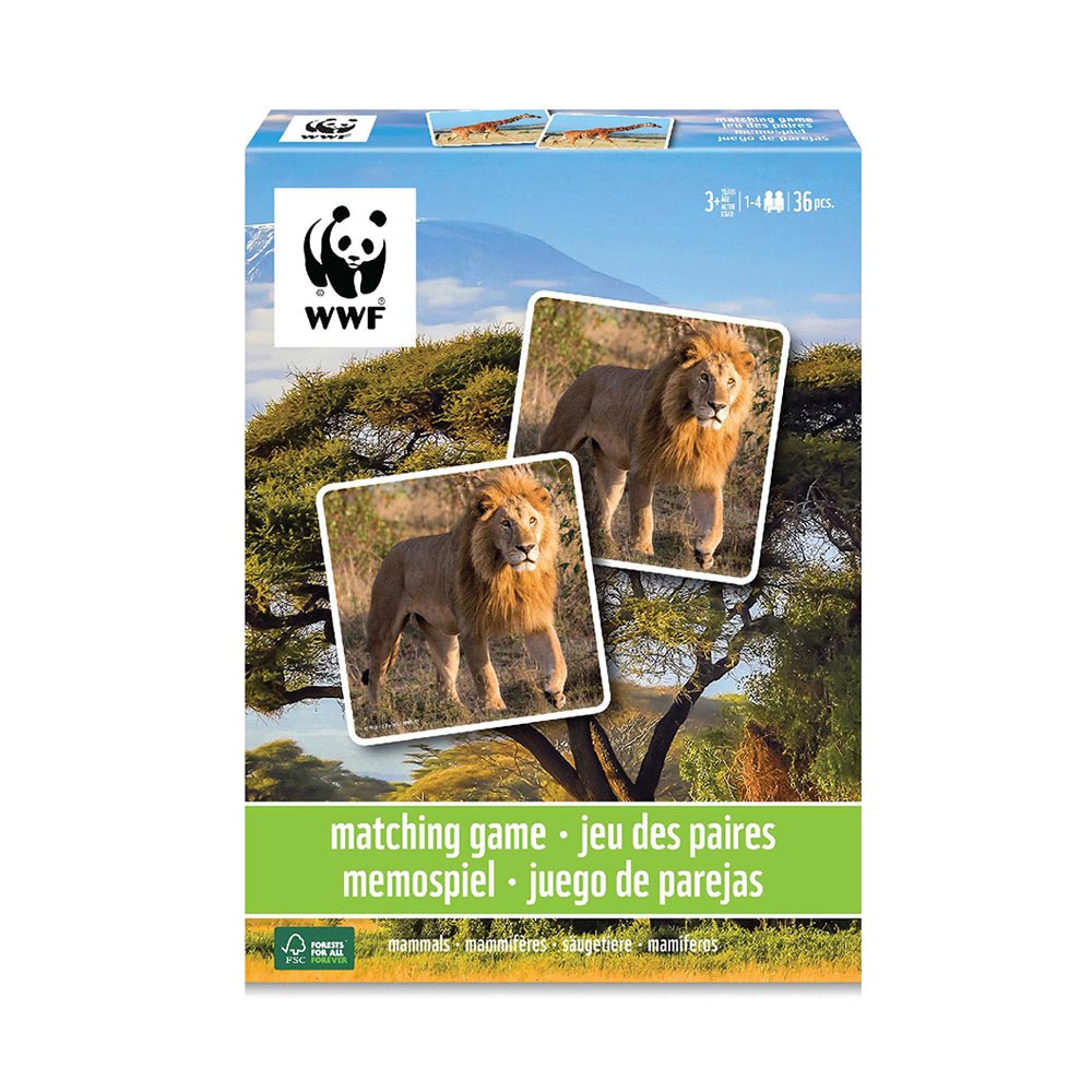 WWF Matching Game - Mammals - Mastermind Toys___225107