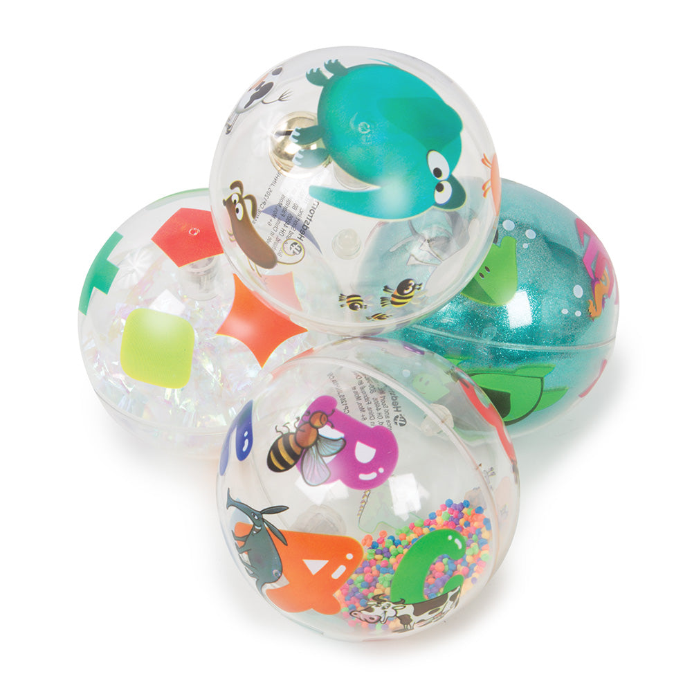 Hedstrom Sensory Light Up Balls 4pk