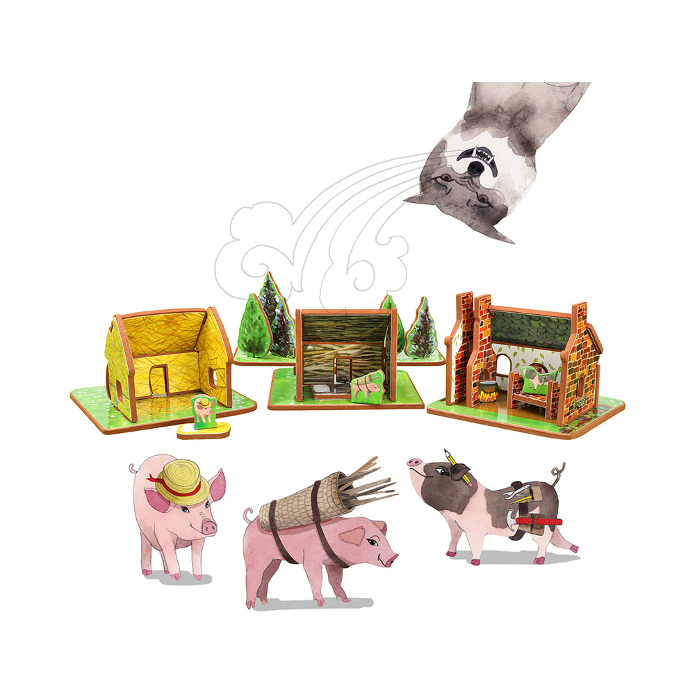 Mega bloks 3 deals little pigs playset