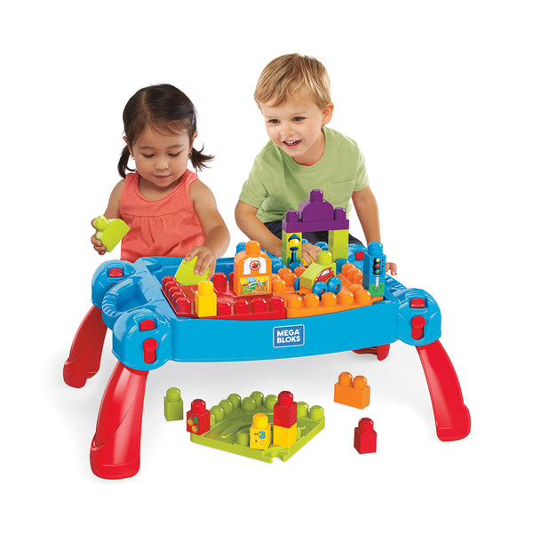 Mega bloks learn store table