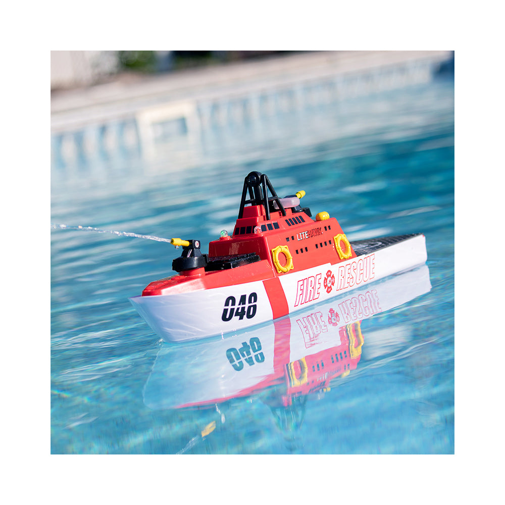 LiteHawk Fire Rescue Boat Remote Control